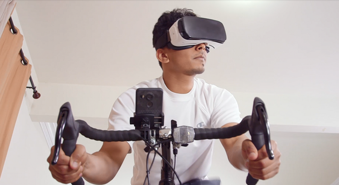 智慧自行車訓練台Chess Bike Trainer - 3D眼鏡
