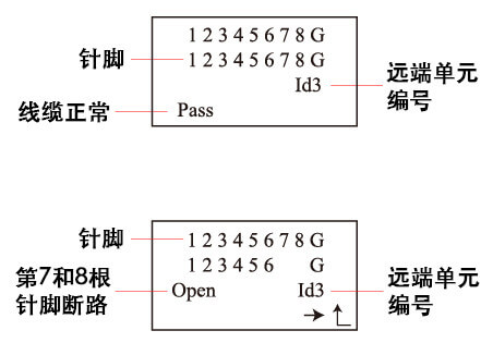 线缆长度测试仪升级版接线图