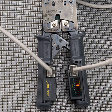 压线钳和网线检测二合一工具TOOLTEST远程测试