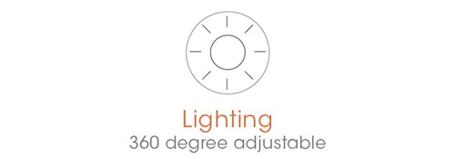 Gravity Light 360度照明