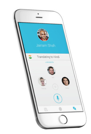 智慧型语言翻译耳机Pilot跨国会议