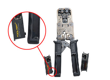压线钳和网线检测二合一工具TOOLTEST按钮